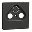 Central plate for antenna socket-outlets 2/3 holes, anthracite, System Design thumbnail 5