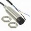 Proximity sensor, inductive, nickel-brass, long body,M18,unshielded, 1 thumbnail 1