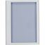 Flush mounted steel sheet door white, for 24MU per row, 3 rows thumbnail 2