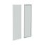 Side panels (pair) H=2000 D=500 mm sheet steel RAL7035 thumbnail 1