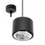 CHLOE AR111 SURFACE MOUNTED GU10 250V IP20 120x85mm BLACK round fixed round  base1,5m cable thumbnail 5