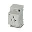 Socket outlet for distribution board Phoenix Contact EO-AB/UT/LED/20 125V 20A AC thumbnail 4