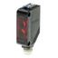 Photoelectric sensor, rectangular housing, red LED, limited-reflective thumbnail 2