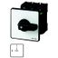 On-Off switch, P3, 100 A, flush mounting, 3 pole, 1 N/O, 1 N/C, with black thumb grip and front plate thumbnail 1