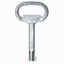Key for rebate lock - 8 mm male triangle - metal thumbnail 1