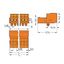 1-conductor male connector CAGE CLAMP® 2.5 mm² orange thumbnail 3