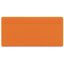 Separator plate 2 mm thick oversized orange thumbnail 2