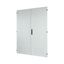 Section wide door, ventilated, HxW=2000x1350mm, double-winged, IP42, grey thumbnail 6