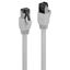 2m Cat.8.1 S/FTP LSZH Cable, Grey RJ45, M/M, 2000MHz, Copper, 26AWG thumbnail 1