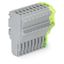 1-conductor female connector Push-in CAGE CLAMP® 1.5 mm² gray, green-y thumbnail 1