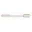 pre-assembled interconnecting cable Eca Socket/plug white thumbnail 1