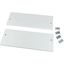 Snap-on cover, closed, BS, HxW=150x600mm, grey thumbnail 4