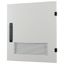 Door to switchgear area, ventilated, L, IP30, HxW=600x1100mm, grey thumbnail 3