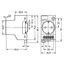 709-582 Switchgear cabinet outlet; for DIN-rail and screw mounting; for plug, type F, CEE 7/4 (Schuko) thumbnail 5