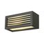 BOX-L E27 wall lamp, E27, max. 18W, square, anthracite thumbnail 1