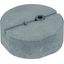 Concrete base C45/55 8.5kg w. threaded adapter M16 D 240mm H 90mm   -K thumbnail 1