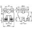 Saddle clamp RCB clamp. range 0.7-6mm with double cleat for Rd 7-10mm thumbnail 2