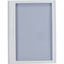 Surface mounted steel sheet door white, transparent, for 24MU per row, 5 rows thumbnail 4