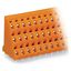 Triple-deck PCB terminal block 2.5 mm² Pin spacing 7.62 mm orange thumbnail 1