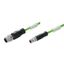 EtherCat Cable (assembled), Connecting line, Number of poles: 4, 5 m thumbnail 1