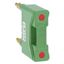 Fuse-holder, LV, 20 A, AC 690 V, BS88/A1, 1P, BS, back stud connected, green thumbnail 12