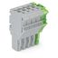 1-conductor female connector Push-in CAGE CLAMP® 4 mm² gray, green-yel thumbnail 1