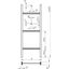 SLS 80 C40 11 FT Vertical ladder industrial with C 40 rung 1100x6000 thumbnail 2