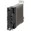 Solid-state relay, 1 phase, 23A, 100-480V AC, with heat sink, DIN rail thumbnail 2