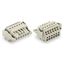 2-conductor female connector Push-in CAGE CLAMP® 2.5 mm² light gray thumbnail 3