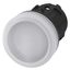 Indicator light, 22 mm, round, plastic, white, lens, smooth, with 3SU1001-6AA60-0AA0-Z Y12 thumbnail 2