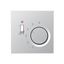 Room thermostat 10A, 24V, 1-way, aluminium thumbnail 3