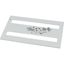 Front cover, +mounting kit, for FAZ, vertical, HxW=300x425mm, grey thumbnail 4