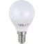 LED E14 Ball G45x79 100-250V 270Lm 3W 830 220° AC/DC Opal Non-Dim thumbnail 1