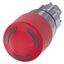 EMERGENCY STOP mushroom pushbutton, illuminable, 22 mm, round, metal, shiny, red, 30 mm, positive latching, acc. to EN ISO 13850,  3SU1051-1GB20-0AA0-Z Y19 thumbnail 1