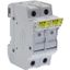 Fuse-holder, LV, 32 A, DC 1000 V, 10 x 38 mm, gPV, 2P, UL, IEC, indicating, DIN rail mount thumbnail 6