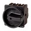 Main switch, P3, 63 A, flush mounting, 3 pole, 2 N/O, 2 N/C, STOP function, With black rotary handle and locking ring thumbnail 5