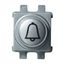 Renova - knob - printed symbol BELL - stainess steel thumbnail 3