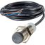 Proximity switch, E57G General Purpose Serie, 1 N/O, 3-wire, 10 - 30 V DC, M18 x 1 mm, Sn= 8 mm, Non-flush, NPN, Stainless steel, 2 m connection cable thumbnail 2