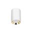 CHLOE MINI P20 round, body white, ring gold, edge white thumbnail 9