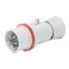 STRAIGHT PLUG HP - IP44/IP54 - 3P+E 32A 440-460V 60HZ - RED - 11H - SCREW WIRING thumbnail 1