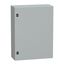 Spacial CRN plain door with mount.plate. H800xW600xD250 IP66 IK10 RAL7035.. thumbnail 1