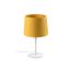 SAMBA WHITE TABLE LAMP E27 ø215*160*ø190 RIBBONED thumbnail 1