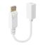 DisplayPort Male to Mini DisplayPort Female Adapter Cable Easily connect a DisplayPort device to a Mini DisplayPort connector! thumbnail 1