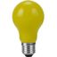 LED E27 Fila GLS A60x105 230V 1W AC Yellow Non-Dim thumbnail 2