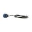 Indicator light, Flat, Cable (black) with non-terminated end, 4 pole, 3.5 m, Lens Blue, LED Blue, 24 V AC/DC thumbnail 12