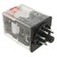 Relay, plug-in, 8-pin, DPDT, 10 A, mech & LED indicator, test button thumbnail 3