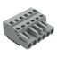 1-conductor female connector CAGE CLAMP® 2.5 mm² gray thumbnail 1