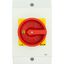 Main switch, P1, 32 A, surface mounting, 3 pole, Emergency switching off function, With red rotary handle and yellow locking ring, Lockable in the 0 ( thumbnail 18