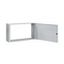 Wall-mounted frame 2A-7 with door, H=410 W=590 D=180 mm thumbnail 2