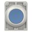Pushbutton, RMQ-Titan, Flat, maintained, Blue, Blank, Metal bezel thumbnail 4